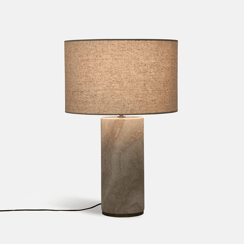 Remi Table Lamp, H35cm, Cream