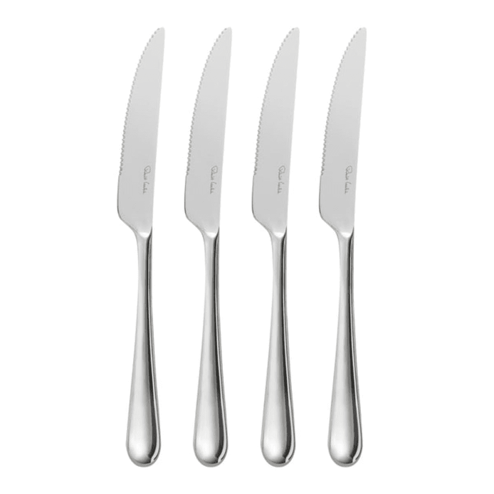 Kingham 4 Piece Steak Knife Set, stainless steel