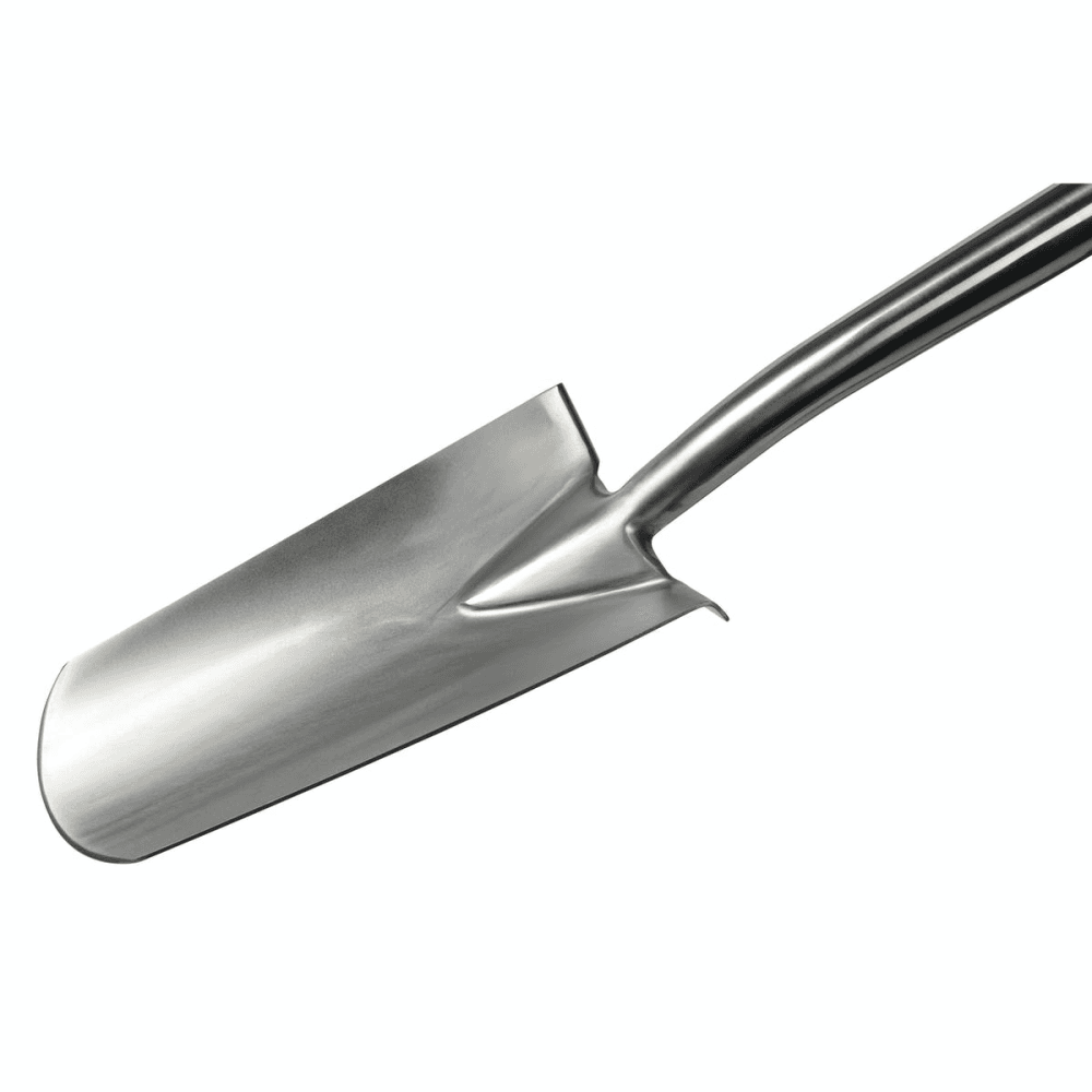 Stainless Steel Transplanting Spade, Silver/Natural