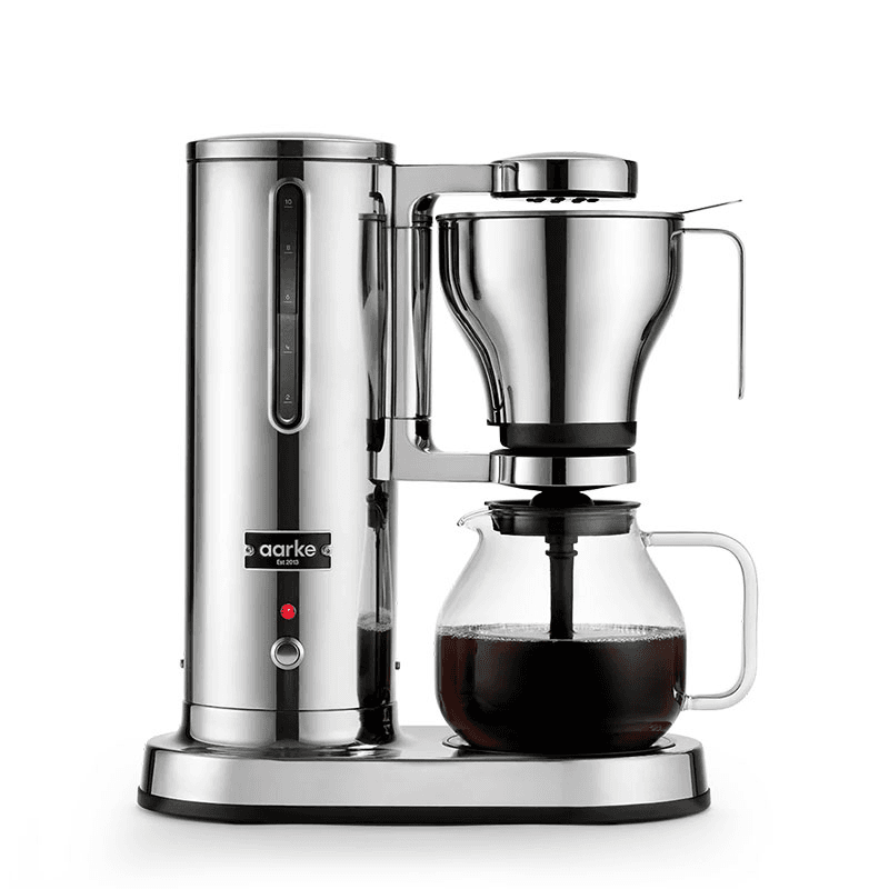 Electric Drip Coffee Brewer, 1.25L, Stainless Steel