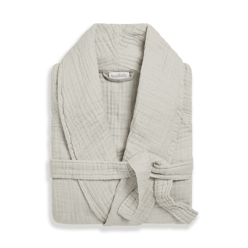 The Dream Cotton Robe, Extra Extra Large, Clay