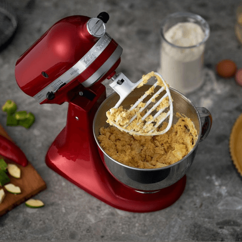 Image showing the Pastry Beater & Scraper, White product.