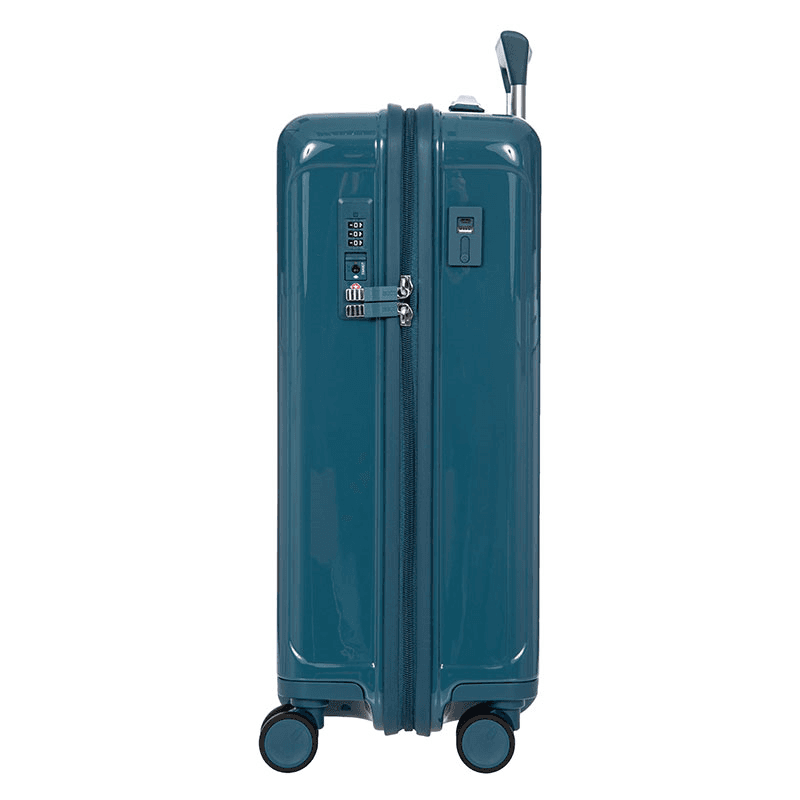 Positano Carry-on Trolley Suitcase, H55 x W23 x L38xcm, Sea Green