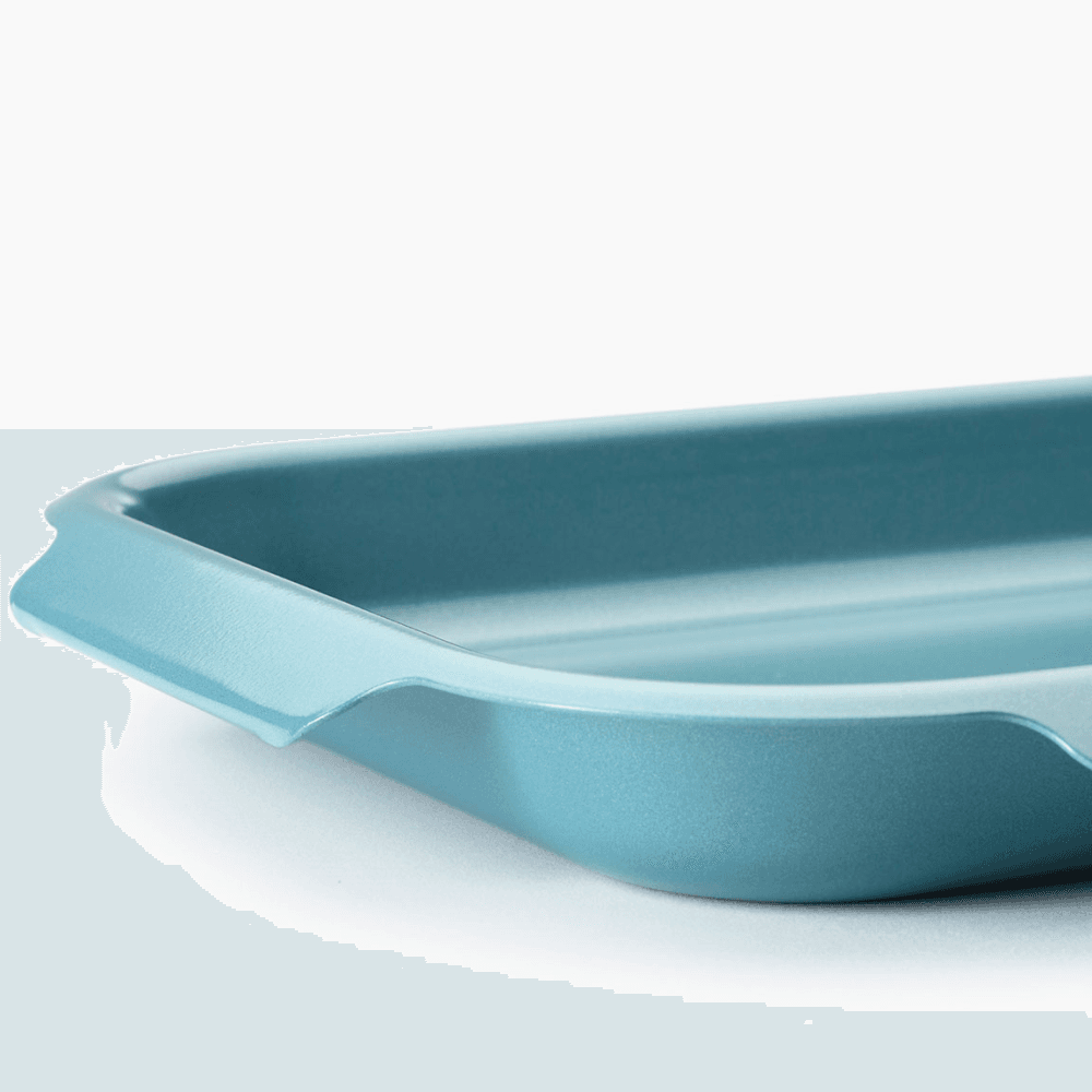 Nest Set of 3 Baking Trays, Blue