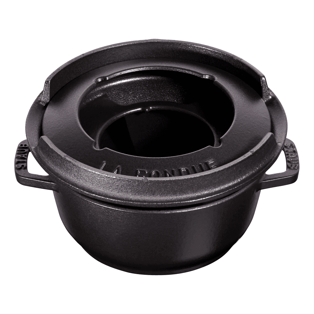 Fondue set, 16cm, Black
