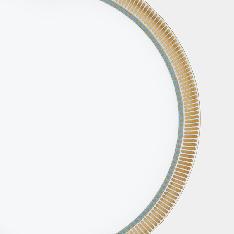 Helia Plate, D27cm, Cream