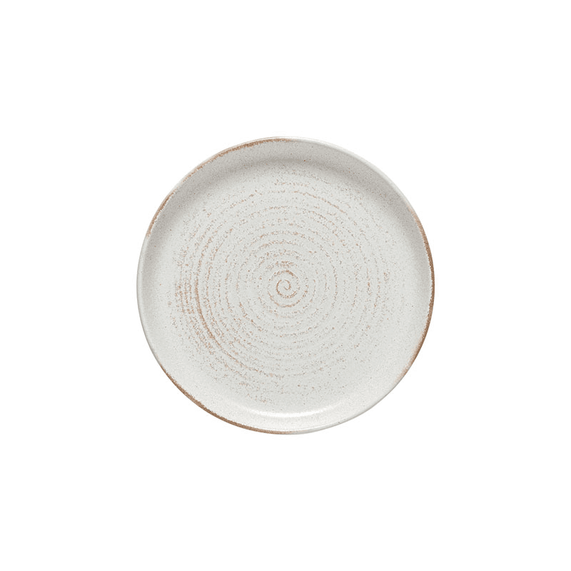 Vermont Set of 6 Salad Plates, D23cm, Cream
