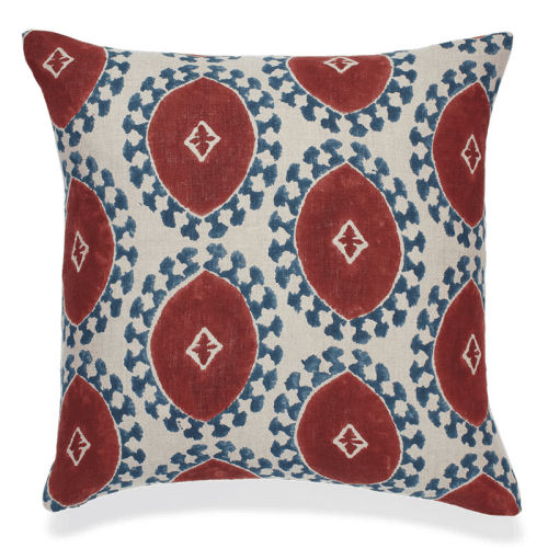 Image showing the Contorno Cushion Cover, 56 x 56cm, Blood Orange product.