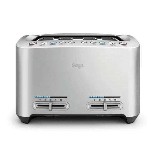 Image showing the The Smart Toast 4 slice toaster, Stainless Steel product.