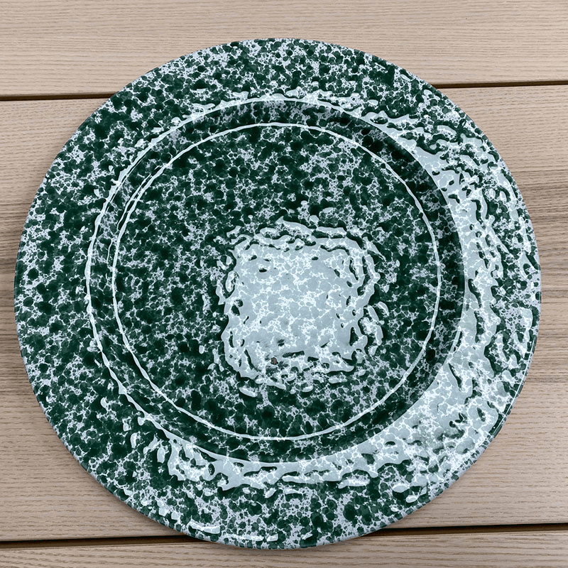 Splatter Flat Plate, D31cm, Green
