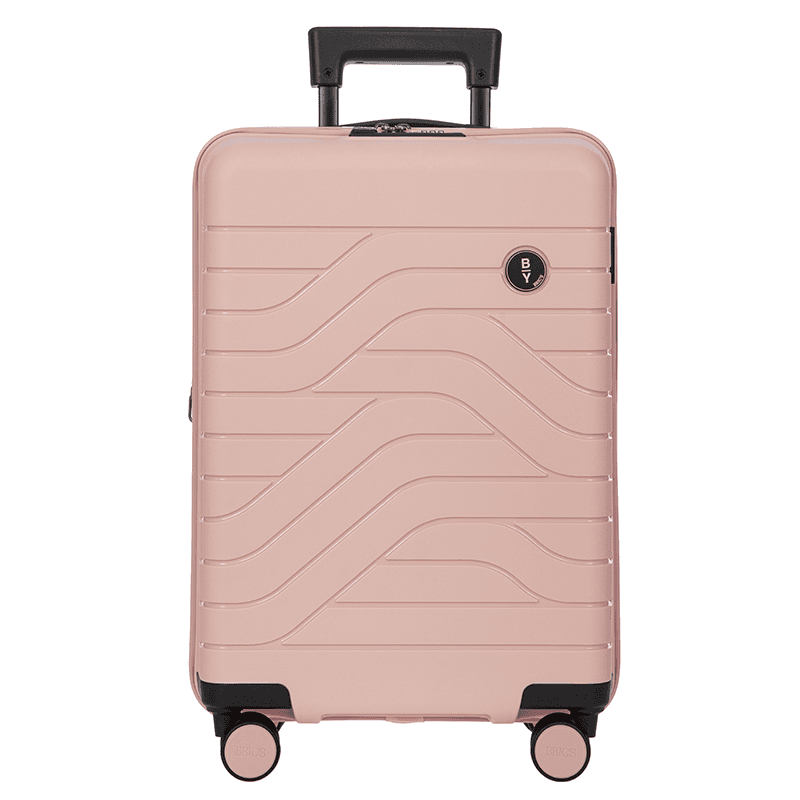 Ulisse Expandable Suitcase, H55 x W23 x L37cm, Pearl Pink