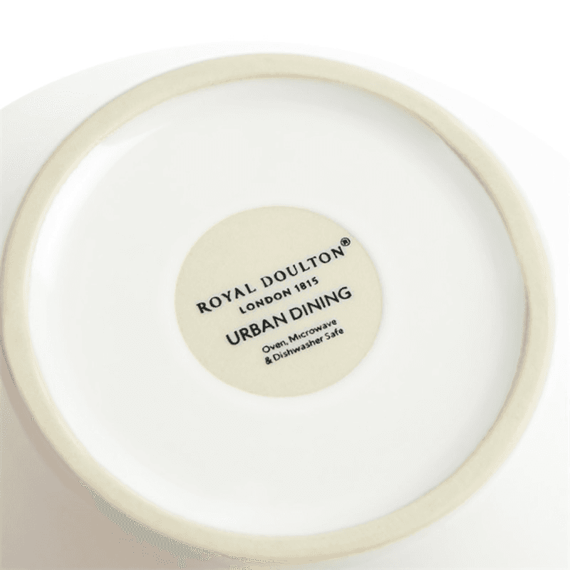 Urban Dining Set of 4 Plates, D25.5cm, White
