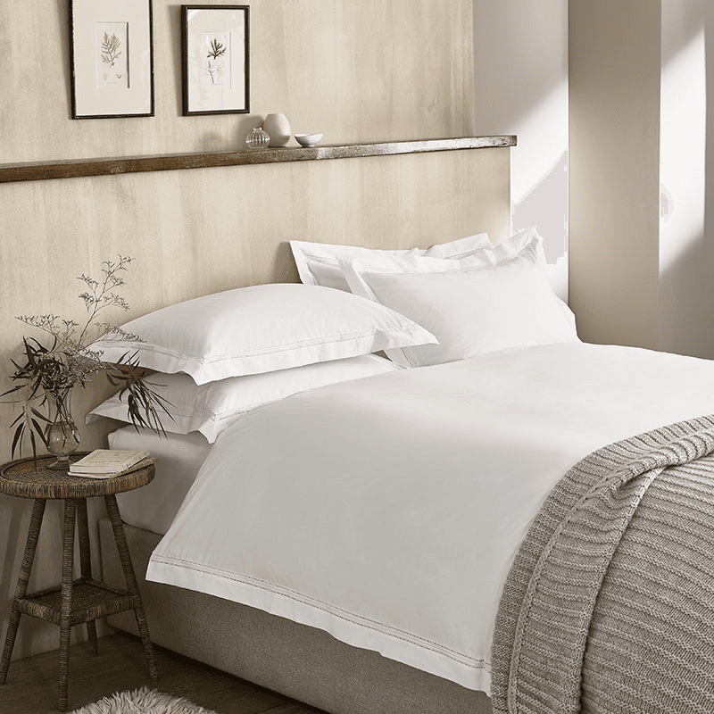 Harper Duvet Cover, King, White