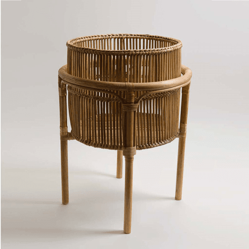 Image showing the Tedim Planter Stand, 57 x 43cm, Natural product.
