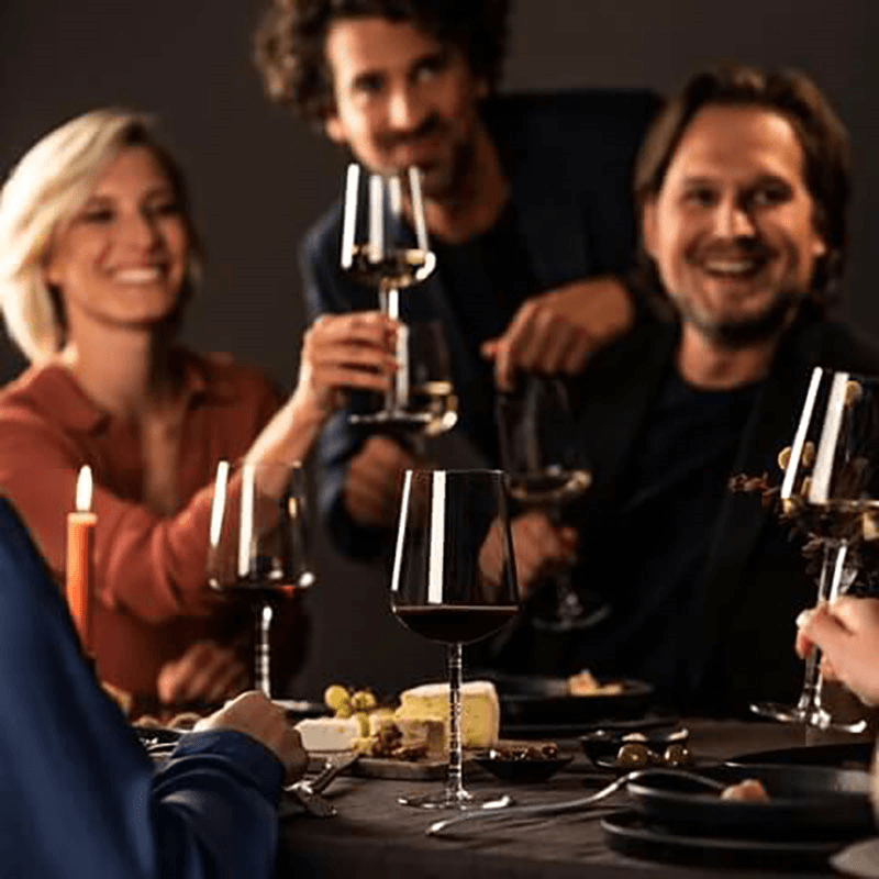 Vervino Set of 2 Allround Wine Glasses, 685ml, Clear