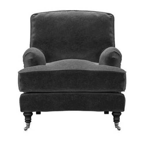 Bluebell Armchair, H91 x W88 x D106cm, Armour