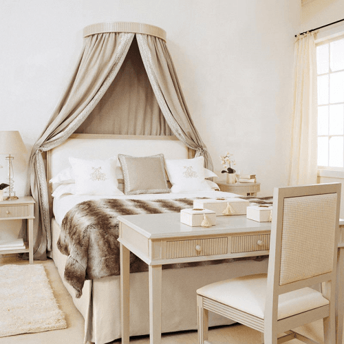 Image showing the 100% cotton headboard slip cover, single, oatmeal product.