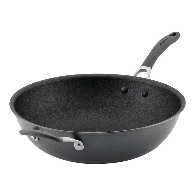 A1 Non-Stick  Stirfry Pan, 34cm, Grey