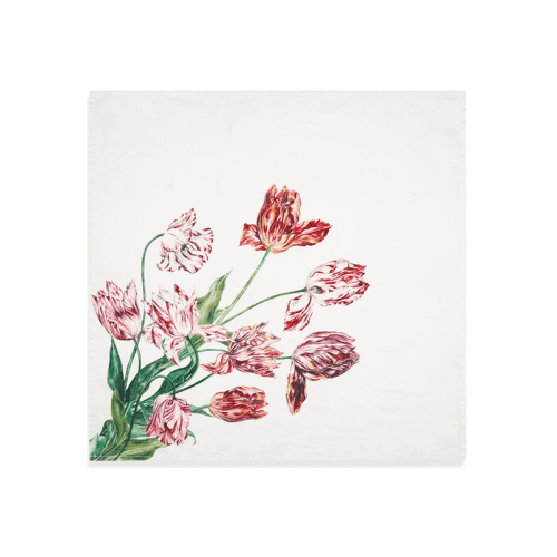 Image showing the Tulip Napkin, L50 x 50cm, Pink product.