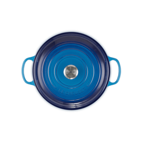 Image showing the Signature Cast Iron Shallow Casserole, 30cm, Azure product.