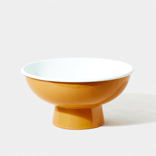 Image showing the Fruit Bowl, Mustard Yellow product.