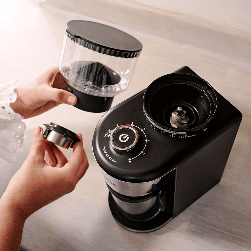Burr Coffee Grinder, Black