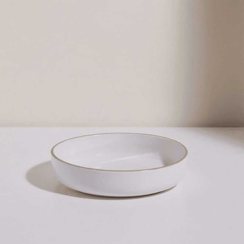 Set of 4 Dinner Bowls, 22cm, Steam