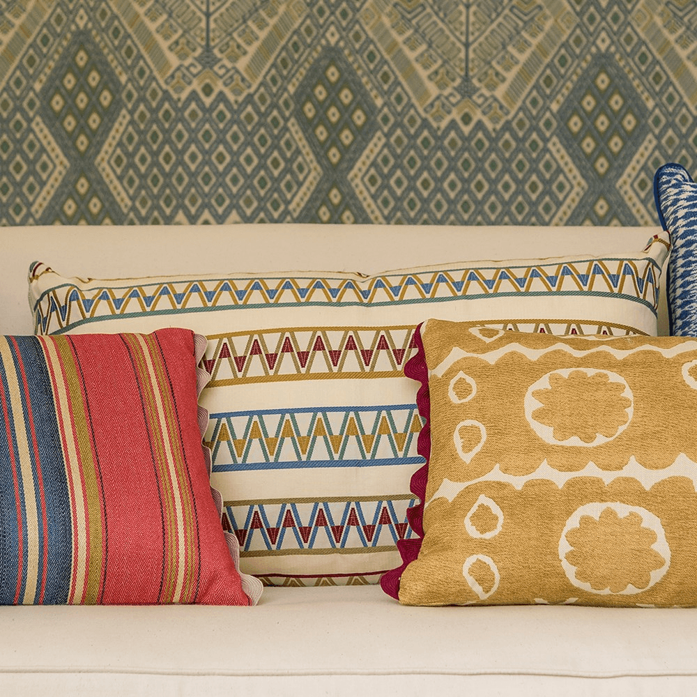 Osborne Cushion, 35 x 50cm, Yellow