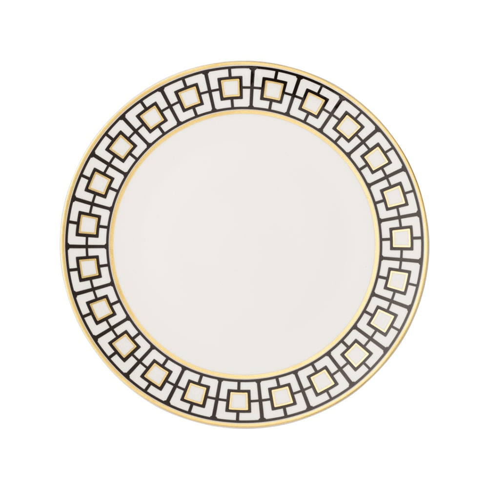 MetroChic Bread plate, D16cm, Gold/Multi