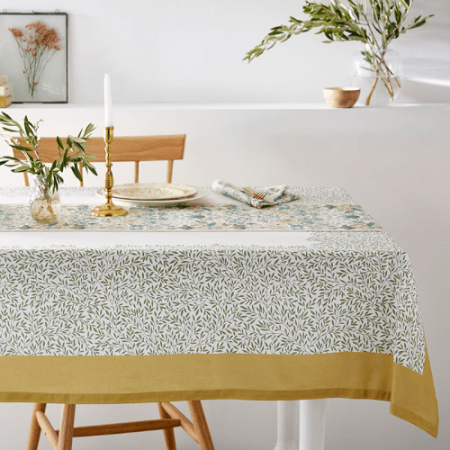 Image showing the Morris & Co Tablecloth, 180cm x 130cm, Strawberry Thief product.