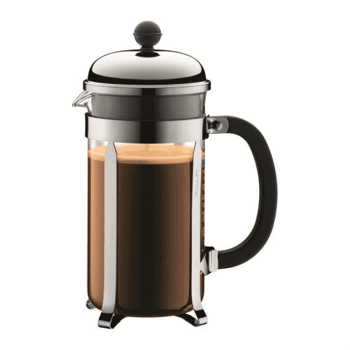 Image showing the Chambord 8 cup coffee maker, 1 litre, Shiny product.