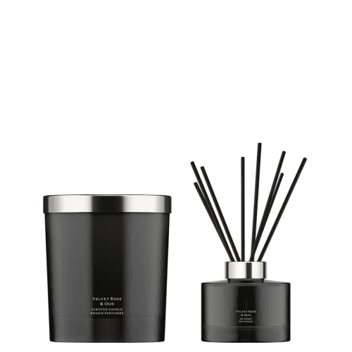 Image showing the Velvet Rose & Oud Home Candle and  Diffuser, 200g product.
