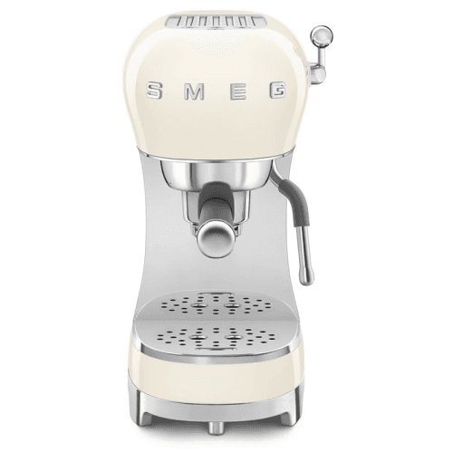 Image showing the 50's Style Espresso Coffee Machine, Cream product.