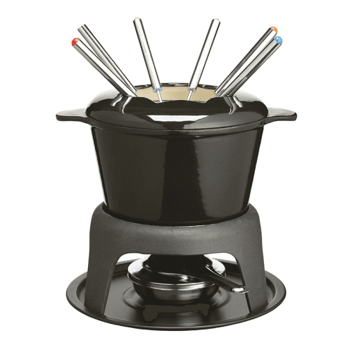 Image showing the Fondue set, black product.