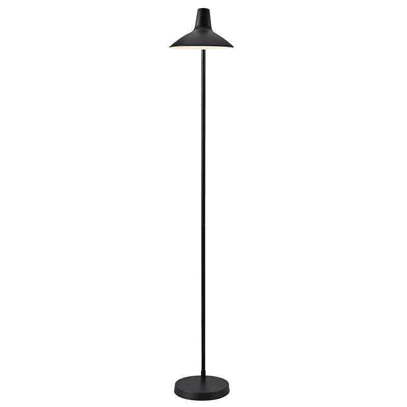 Darci Floor Lamp, H143cm, Black