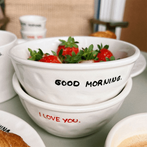 Image showing the Good Morning Bowl, D17cm, Black product.