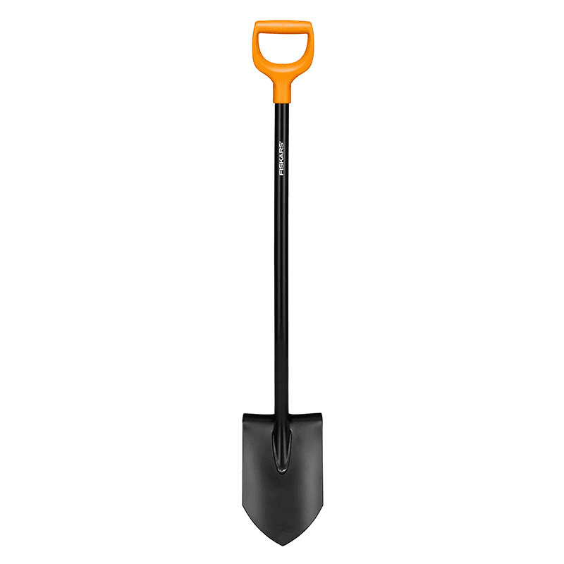 Solid Pointed Spade, L116cm, Black