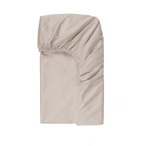 Image showing the Perfect Percale  Fitted Sheet, Superking, Dusky Pink product.