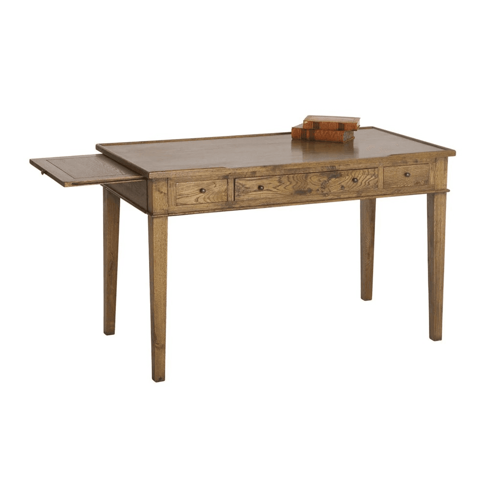 Chinon Desk, L125 x W64 x H79cm, Antique Oak