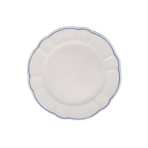 Image showing the Romilly Set of 4 Dinner Plates, D28cm, Blue product.