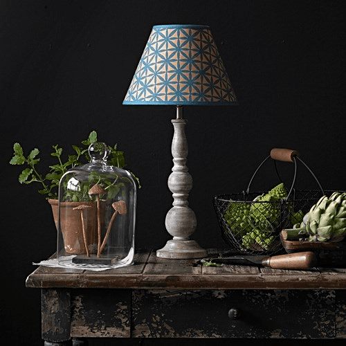 Image showing the Otto Small table lamp - base only, H33 x W11cm, White product.
