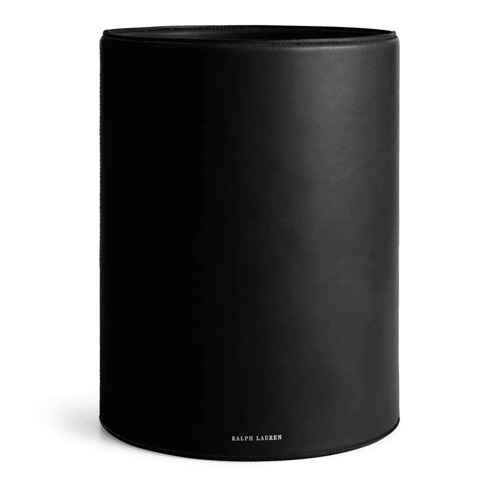 Brennan Waste bin, H33 x D26cm, Black