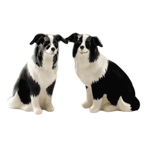 Image showing the Border Collie Salt & Pepper Shakers, H9cm, Black/White product.