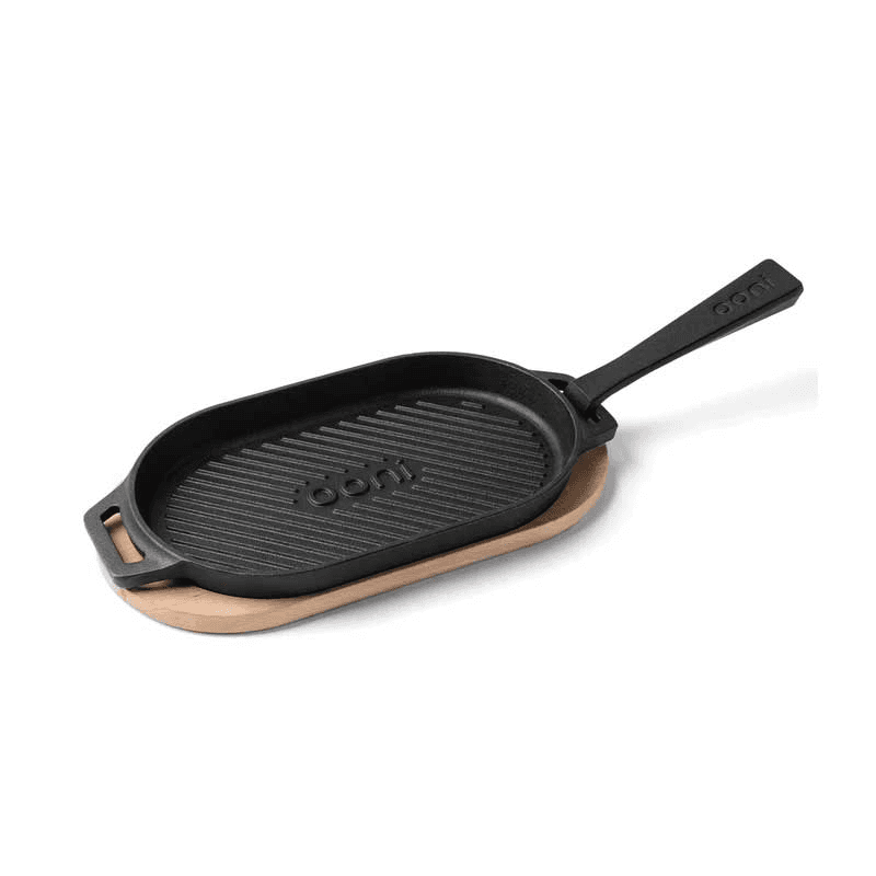 Cast Iron Grizzler Pan, Black