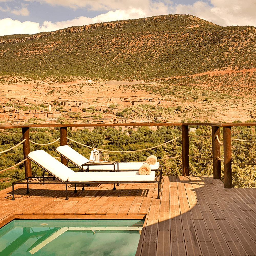 Gift Voucher towards one night at The Kasbah Tamadot for two, Atlas Mountains