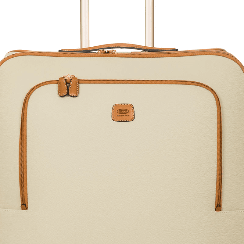 Firenze Suitcase, H74 x L48 x W28cm, Cream