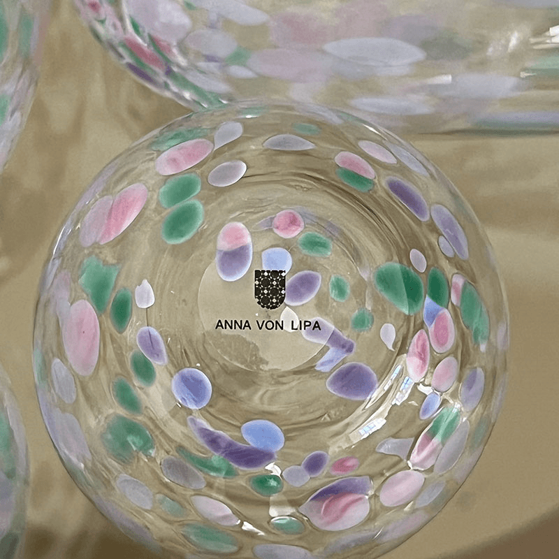 Big Confetti Set of 6 Tumblers, 200ml, Blueberry