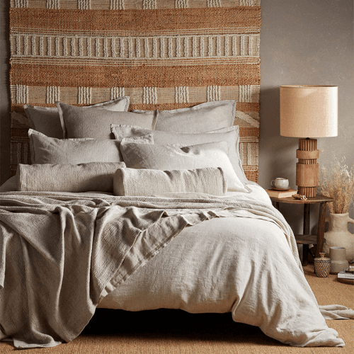 Image showing the Porto Cushion Cover, 65 x 65cm, Natural product.