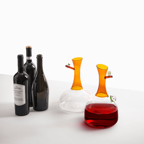 Image showing the Fruits & Flowers Snail Decanter, 2.2L product.