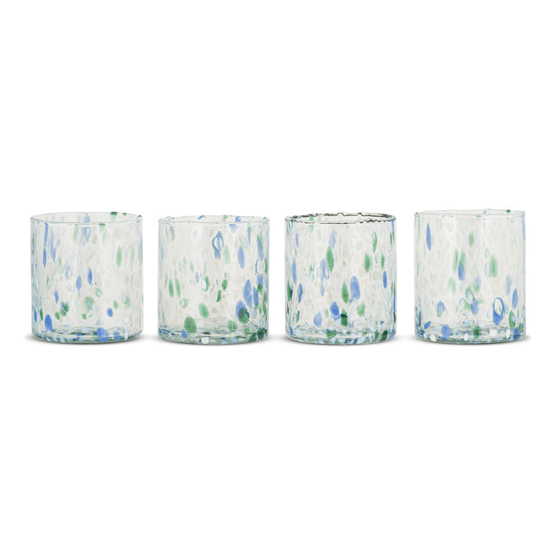 Taja Set of 4 Tumblers, 325ml, Sea Blue